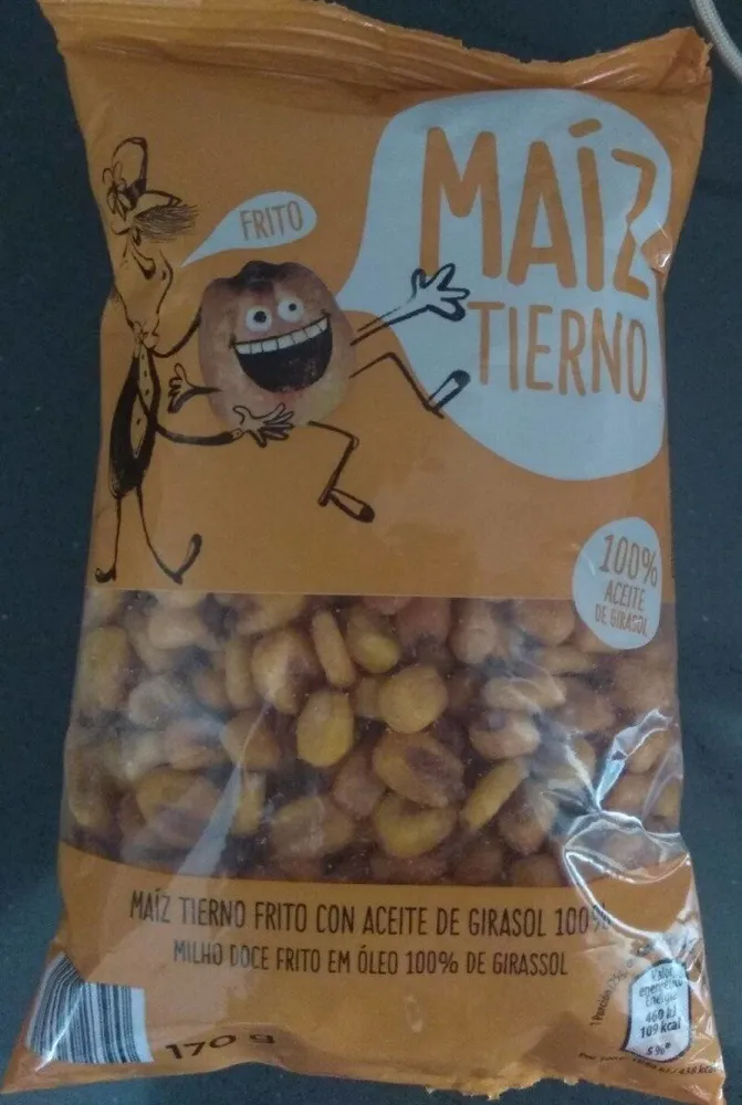Maíz tierno frito