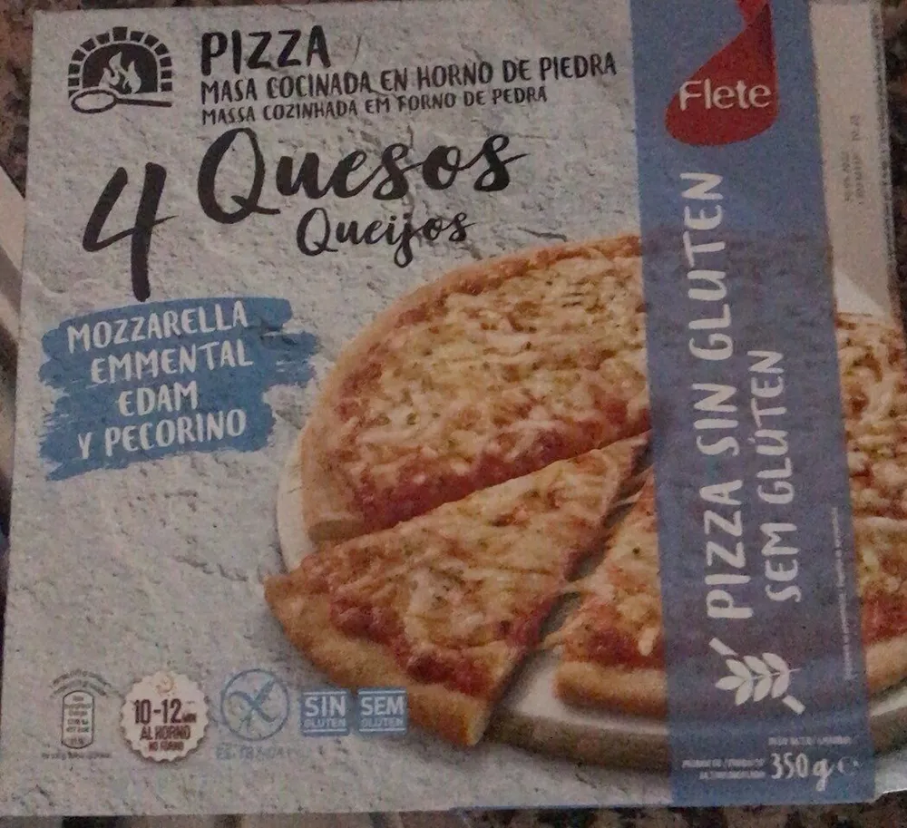 Pizza 4 quesos