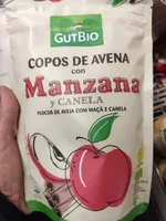 Copos de avena con manzana y canela