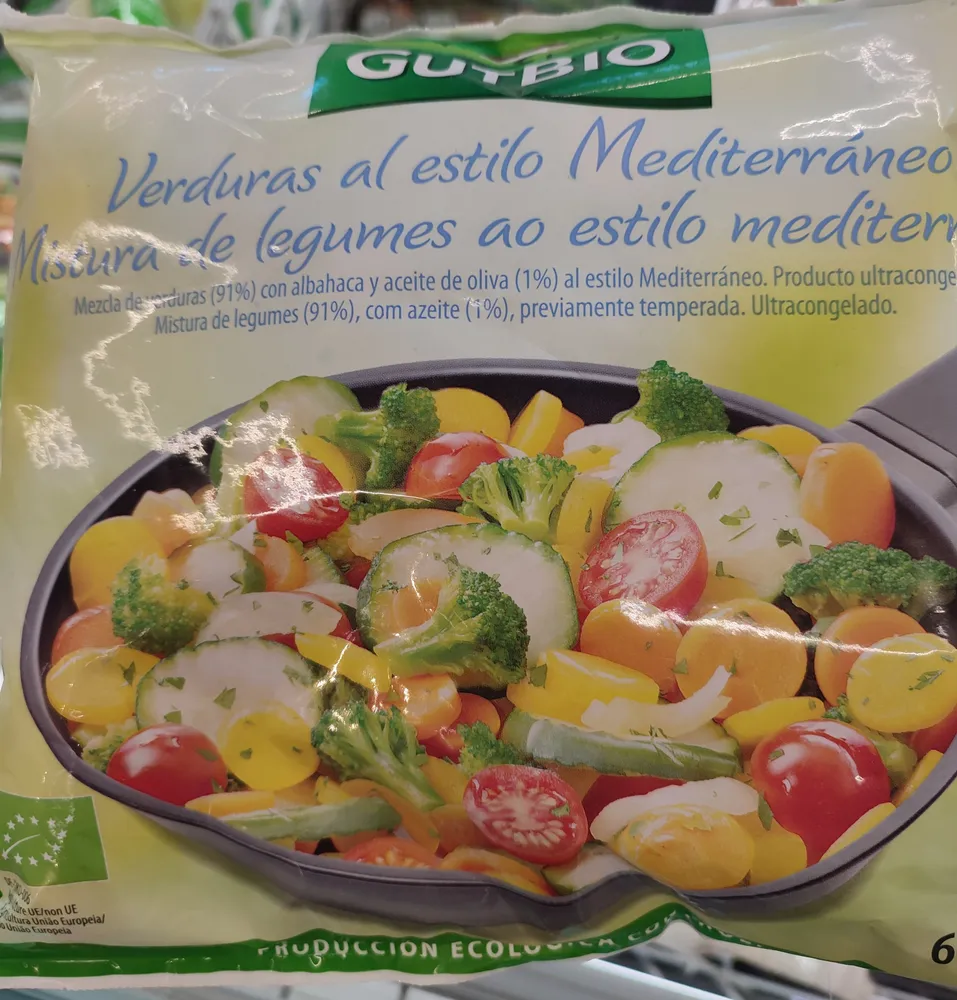 Verduras al estilo Mediterráneo