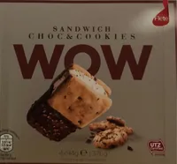 Sandwich choc & cookies