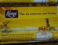 Pan de especias con frutas