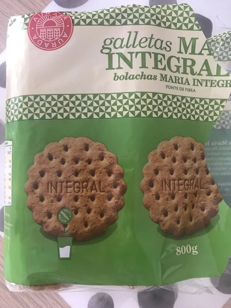 Galletas maria integrales
