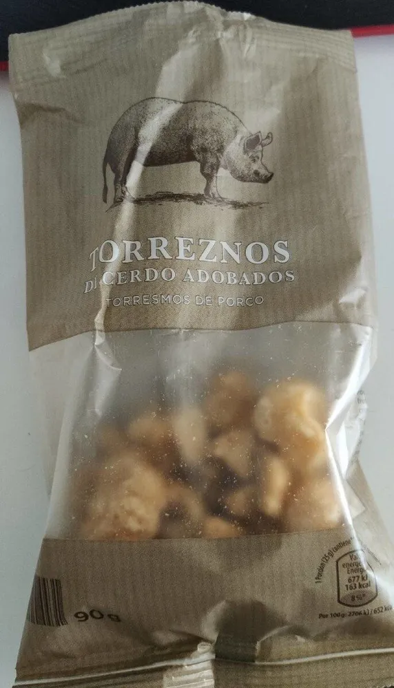 Torreznos de cerdo adobado