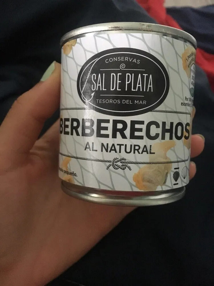 Berberechos al natural
