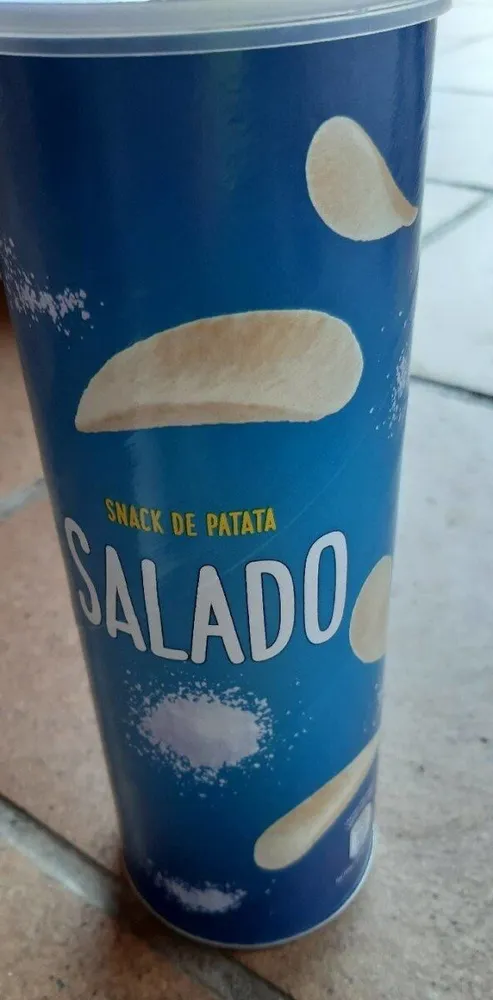 Snack de patata salado