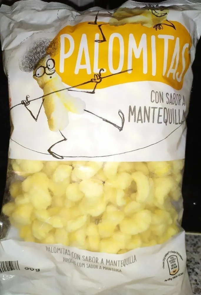 Palomitas con sabor a mantequilla