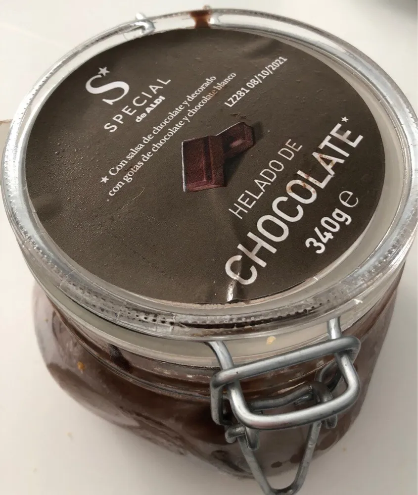 Helado de chiocolate