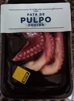 Pata de pulpo cocida