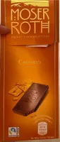 Chocolate con leche y caramelo