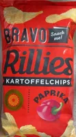 Bravo Rillies Kartoffelchips Paprika