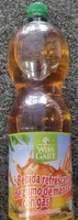 Refresco de zumo de manzana con gas