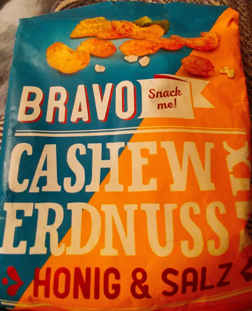Bravo Casgewkerne und Erdnusse
