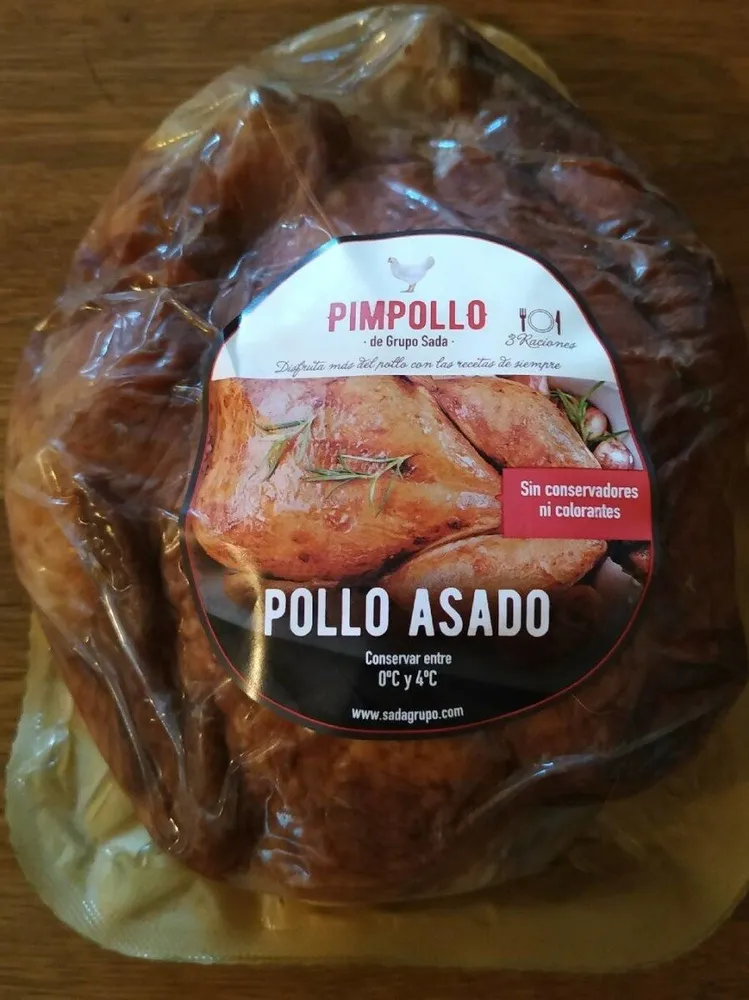 Pollo asado pimpollo