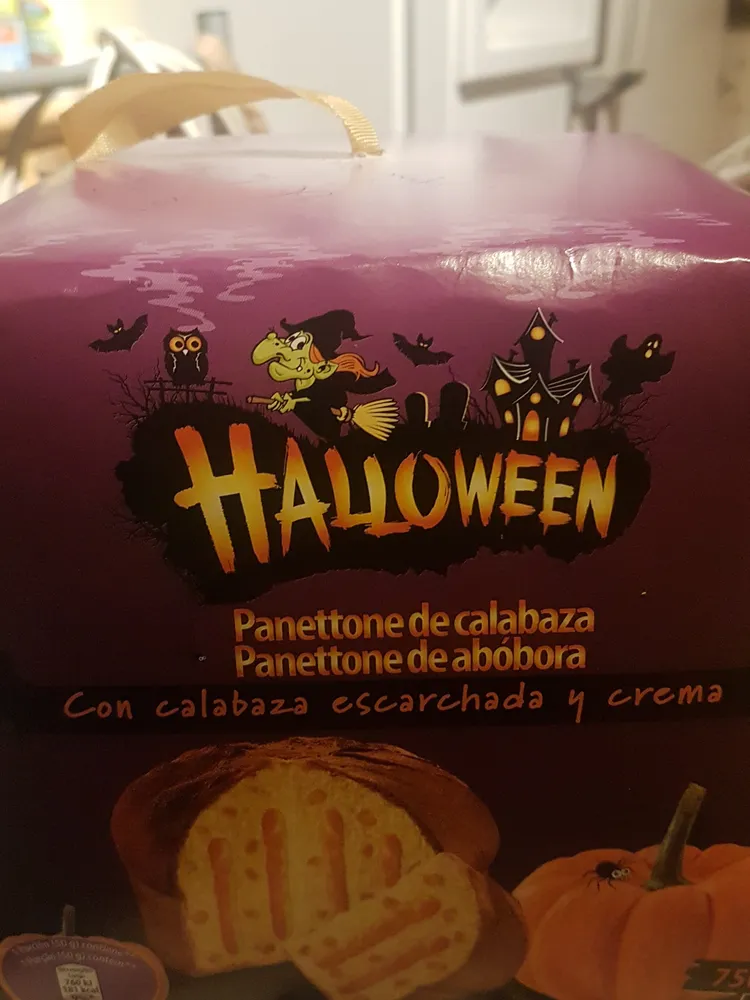 panettone de calabaza