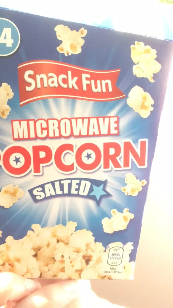 Microwave Popcorn salted