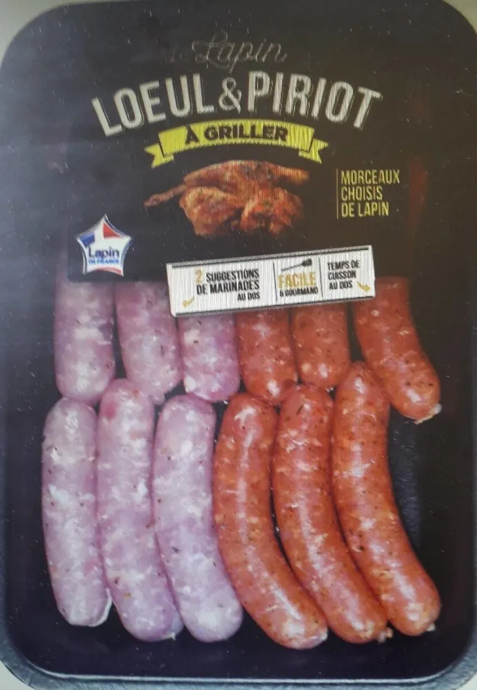 MINI-SAUCISSES DE LAPIN DE SAVEURS