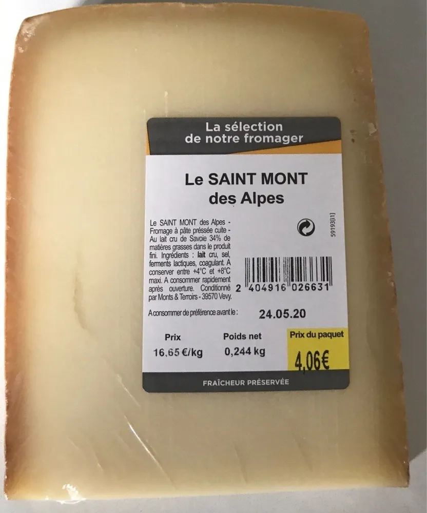 Le SAINT MONT des Alpes