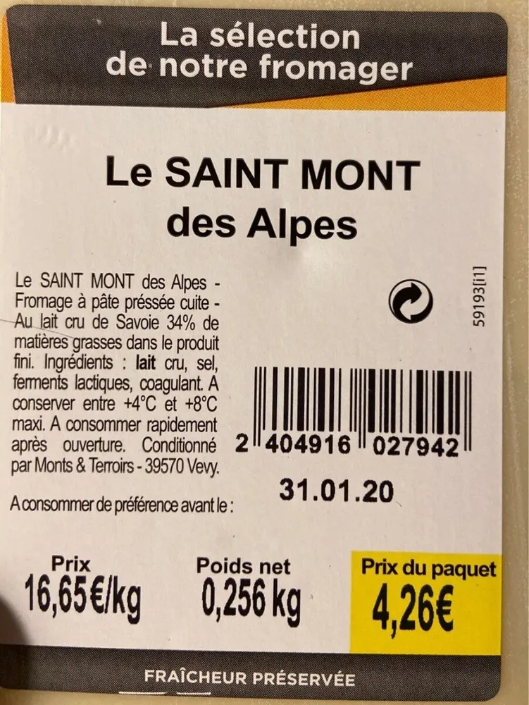 Le Saint Mont des Alpes