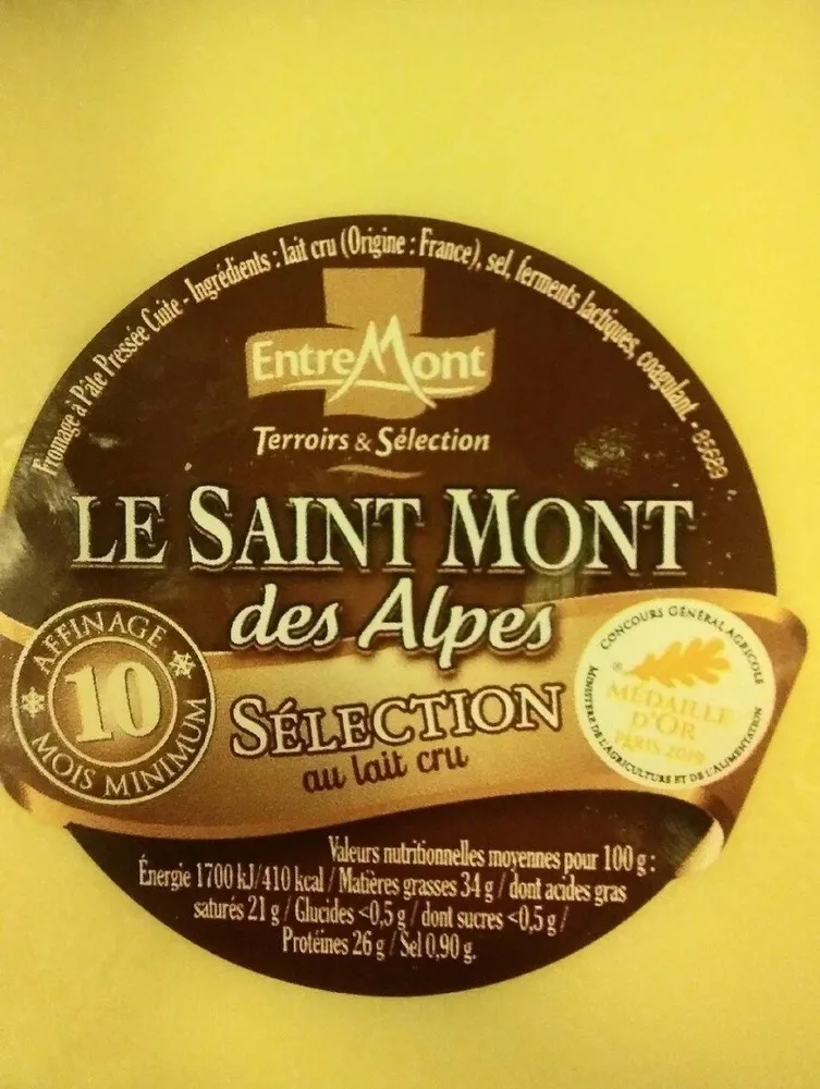 Le saint mont des alpes