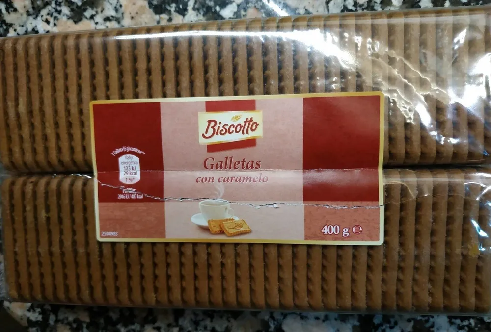 Galletas con caramelo