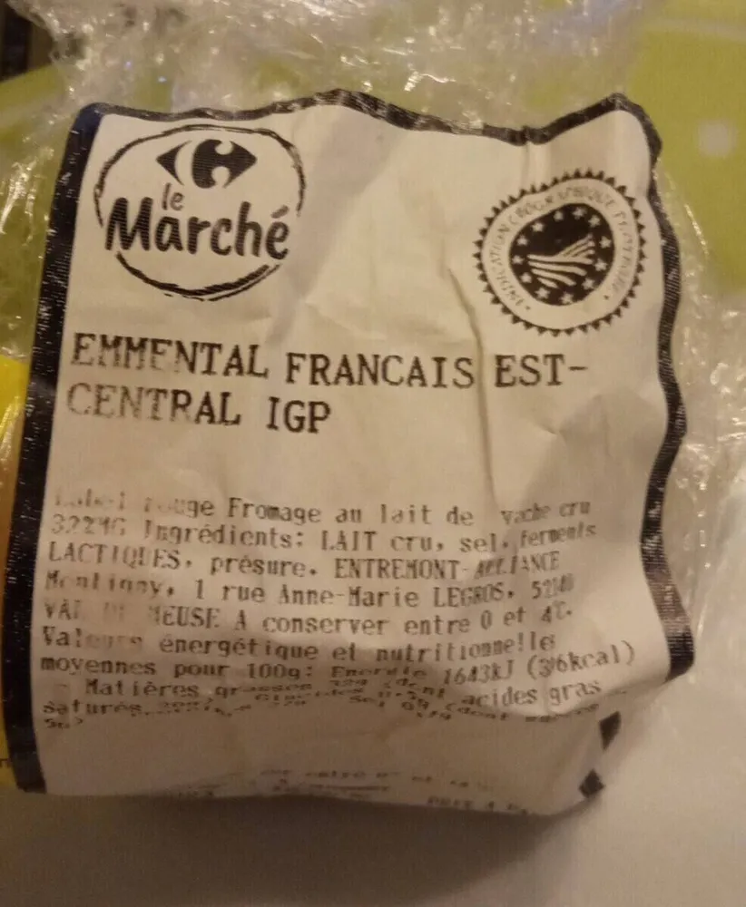 Emmental français est-central IGP