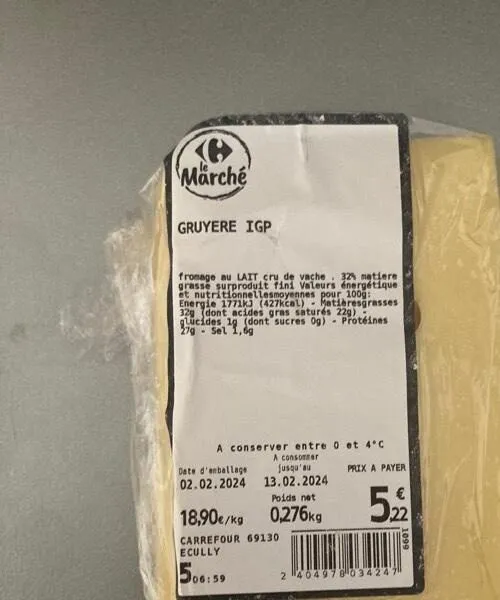 Gruyère IGP