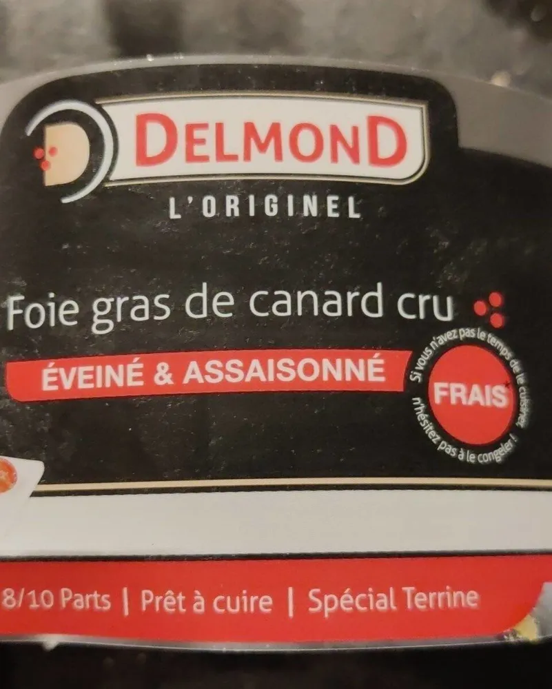 Foie gras éveiné cru