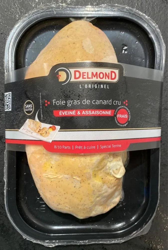 Foie gras de canard cru
