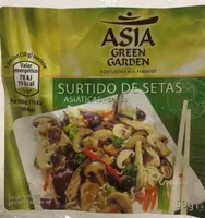 Surtido de setas asiáticas