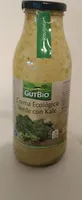 Crema ecológica verde con kale