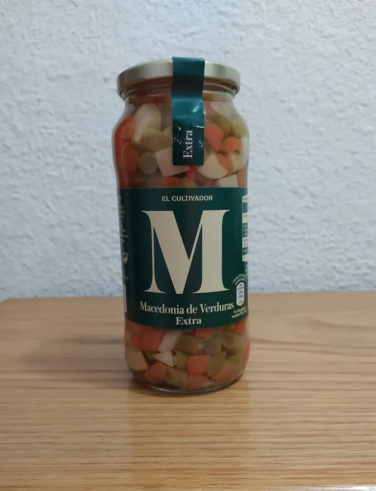 Macedonia de verduras extra