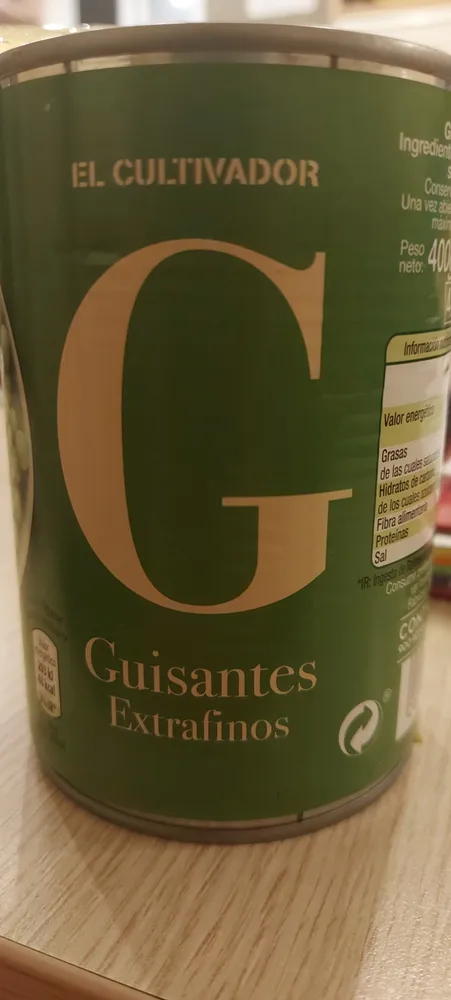 Guisantes extrafinos