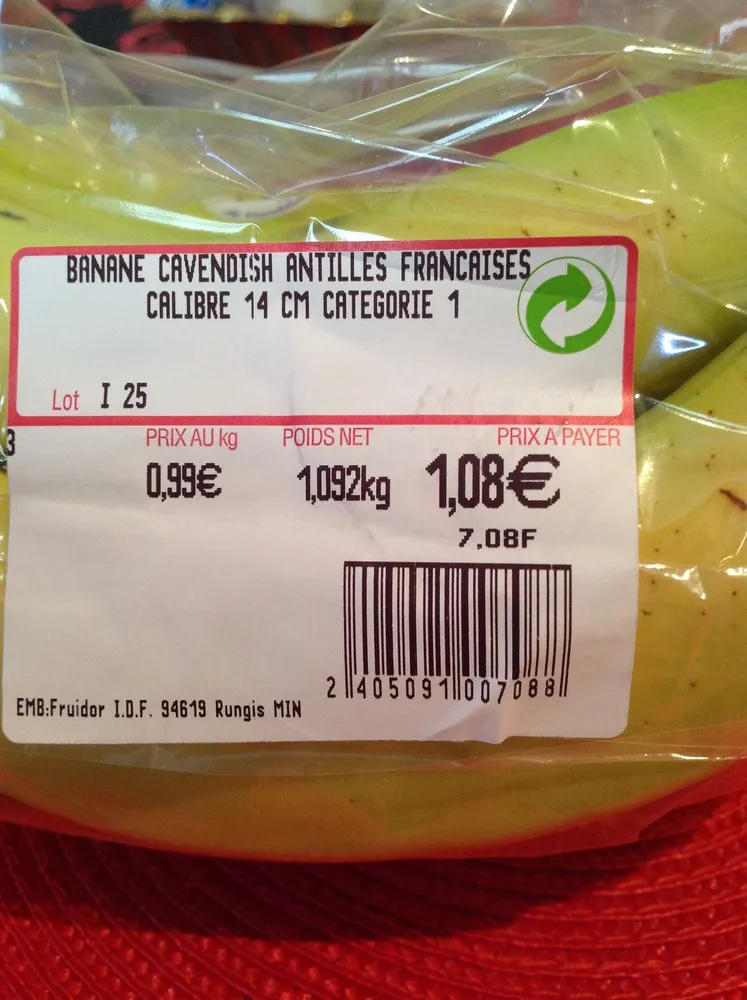 Banane Cavendish