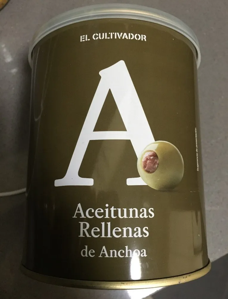 Aceitunas rellenad de Anchoa