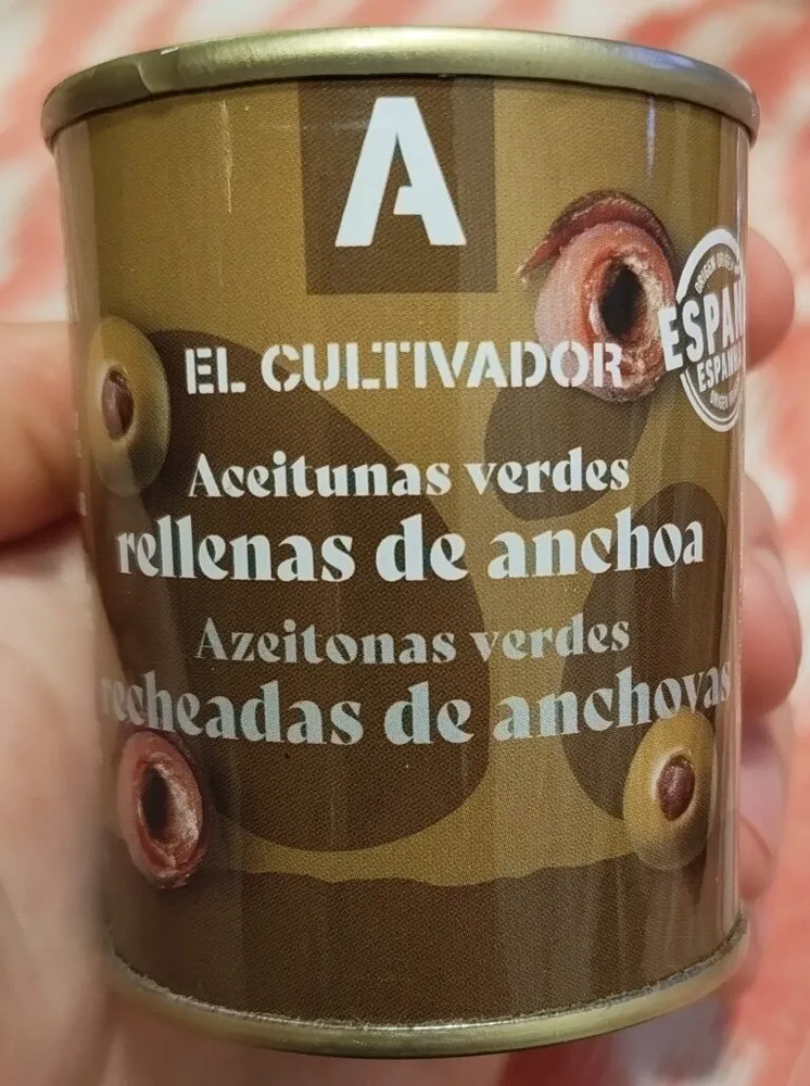 Aceitunas rellenas de anchoas