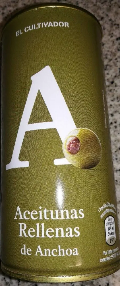 Aceitunas rellenas de anchoa