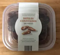 Dátiles confitados sin hueso