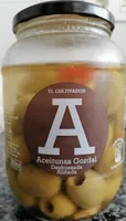 Aceituna gordal deshuesada aliñada