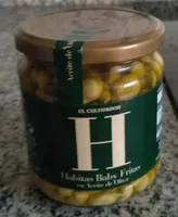 Habitas baby fritas en aceite de oliva
