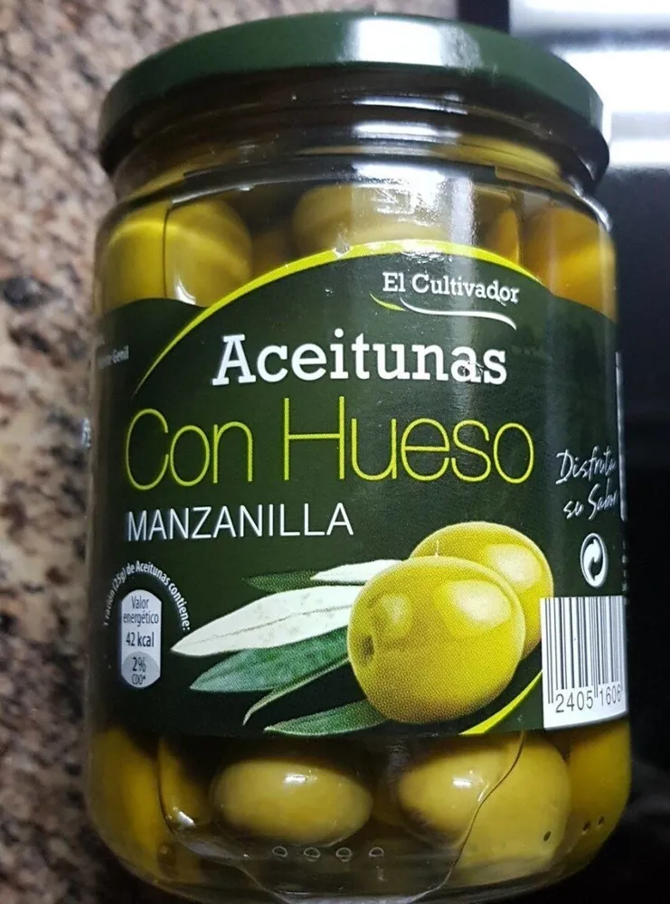 Aceitunas con hueso