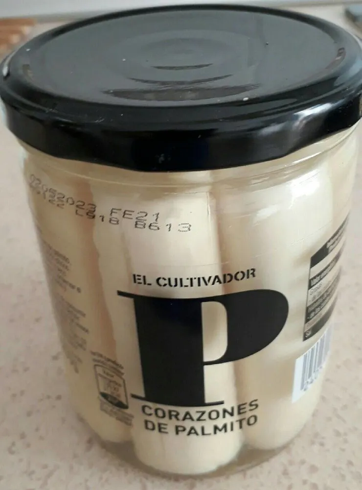 Corazones de palmito