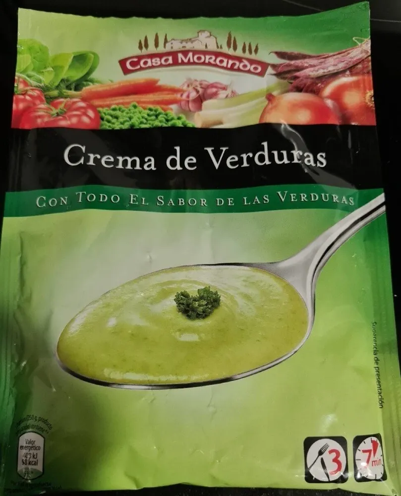 Crema de verduras
