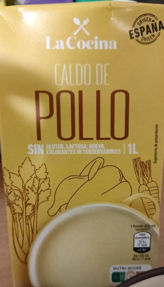 Caldo de pollo
