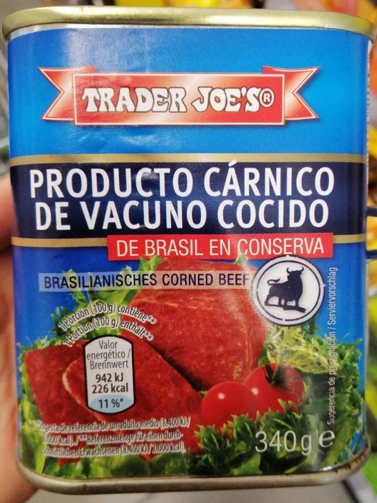 Producto cárnico de vacuno cocido