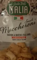 Snack Maccheroni Sabor a Queso Italiano