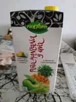 Zumo de piña, manzana y una