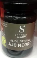 Alioli vegano ajo negro