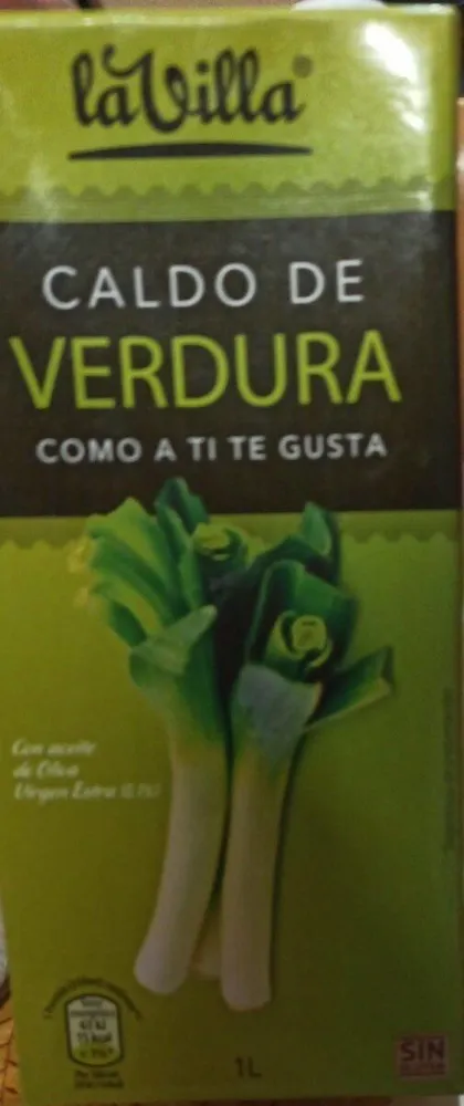 Caldo de verdura