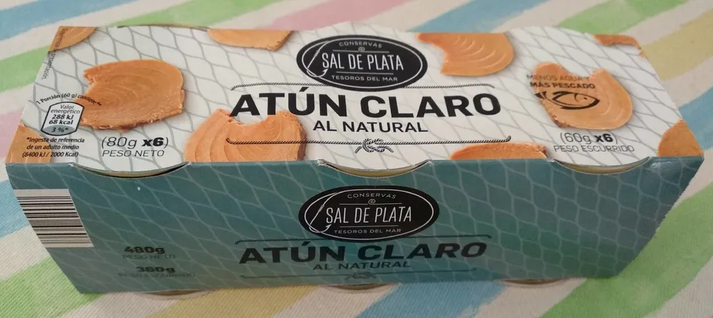 Atún claro al natural